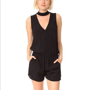 Stylish black romper